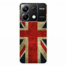 Deksel Poco X6 5g Storbritannias Flagg