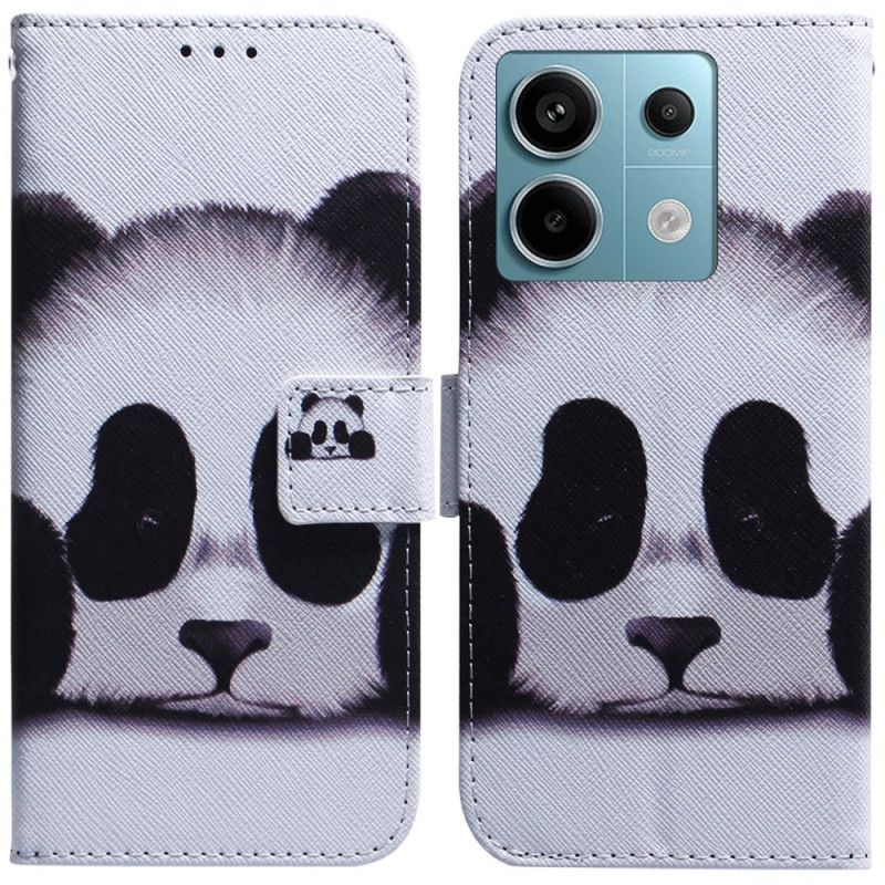 Folio Deksel Poco X6 5g Panda Beskyttelse Deksel