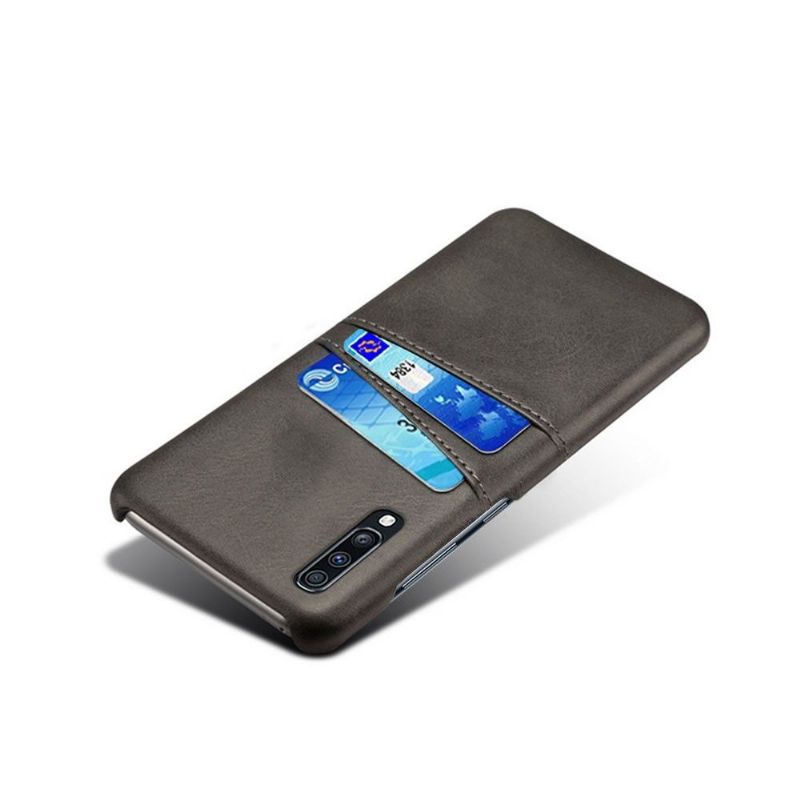 Deksel Til Samsung Galaxy A70 Originalitet Melody Leather Effect Card Holder