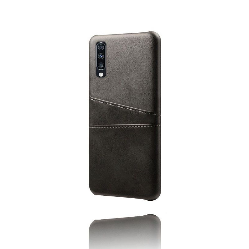 Deksel Til Samsung Galaxy A70 Originalitet Melody Leather Effect Card Holder