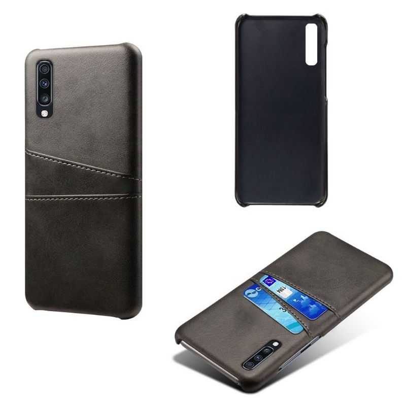 Deksel Til Samsung Galaxy A70 Originalitet Melody Leather Effect Card Holder