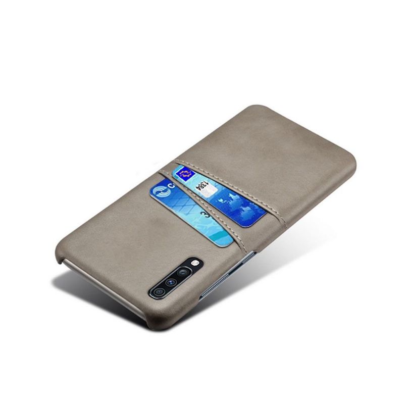 Deksel Til Samsung Galaxy A70 Originalitet Melody Leather Effect Card Holder