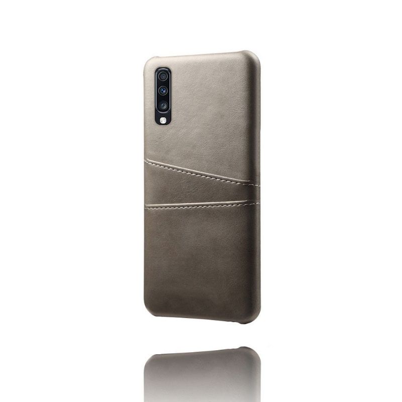 Deksel Til Samsung Galaxy A70 Originalitet Melody Leather Effect Card Holder