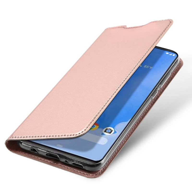 Etui Til Samsung Galaxy A70 Business Imitert Skinn