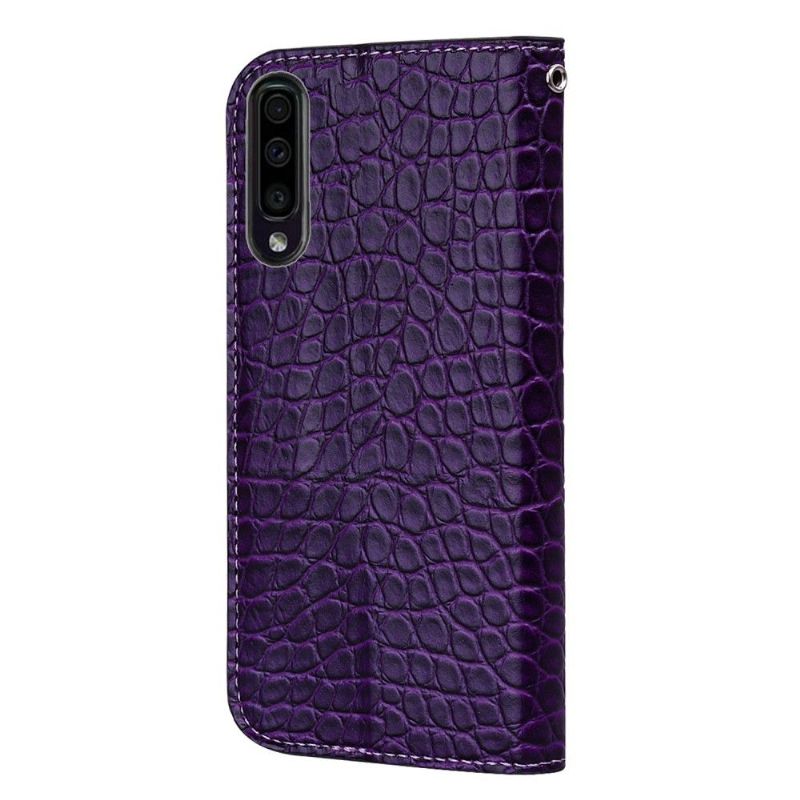 Etui Til Samsung Galaxy A70 Luksus Croc Effekt