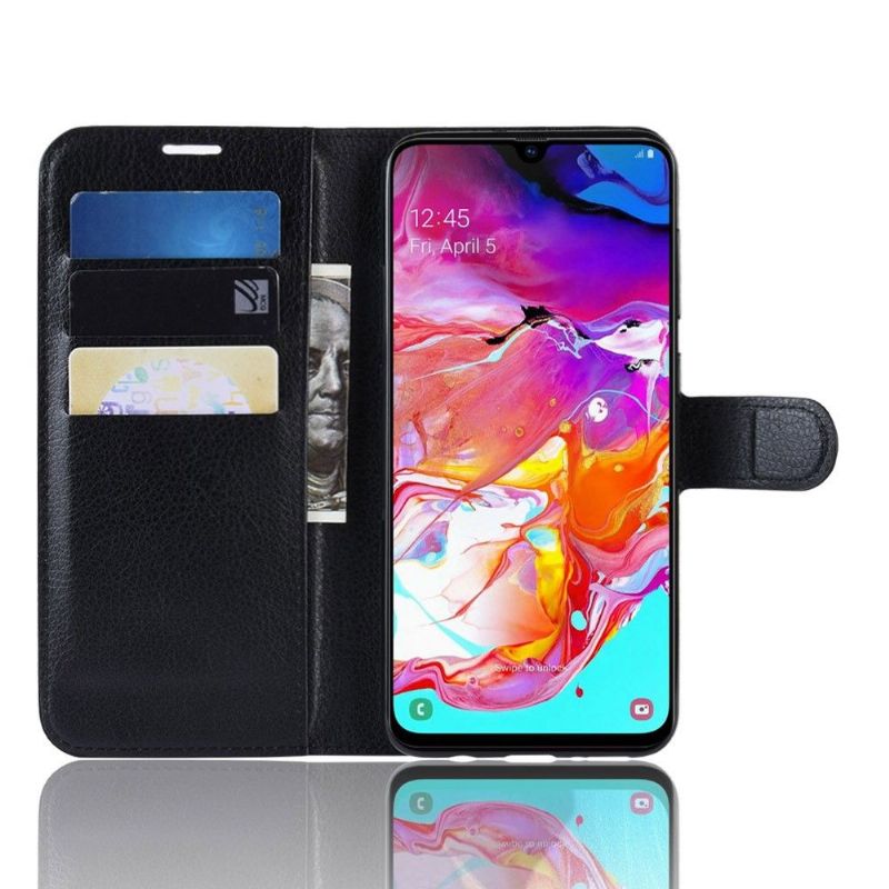 Etui Til Samsung Galaxy A70 Stil Skinnkortholder