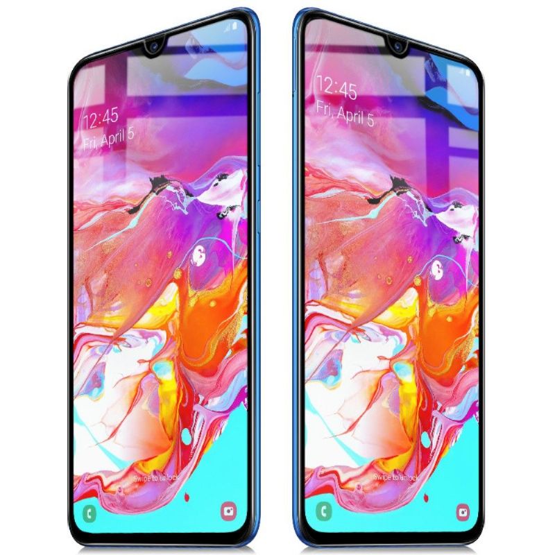 Samsung Galaxy A70 - Herdet Glass I Full Størrelse 2-Pakning