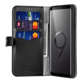 Folio Deksel Til Samsung Galaxy S9 Kado Leather Effect Series