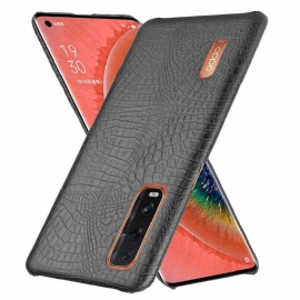 Deksel Til Oppo Find X2 Pro Croc Skin Effect