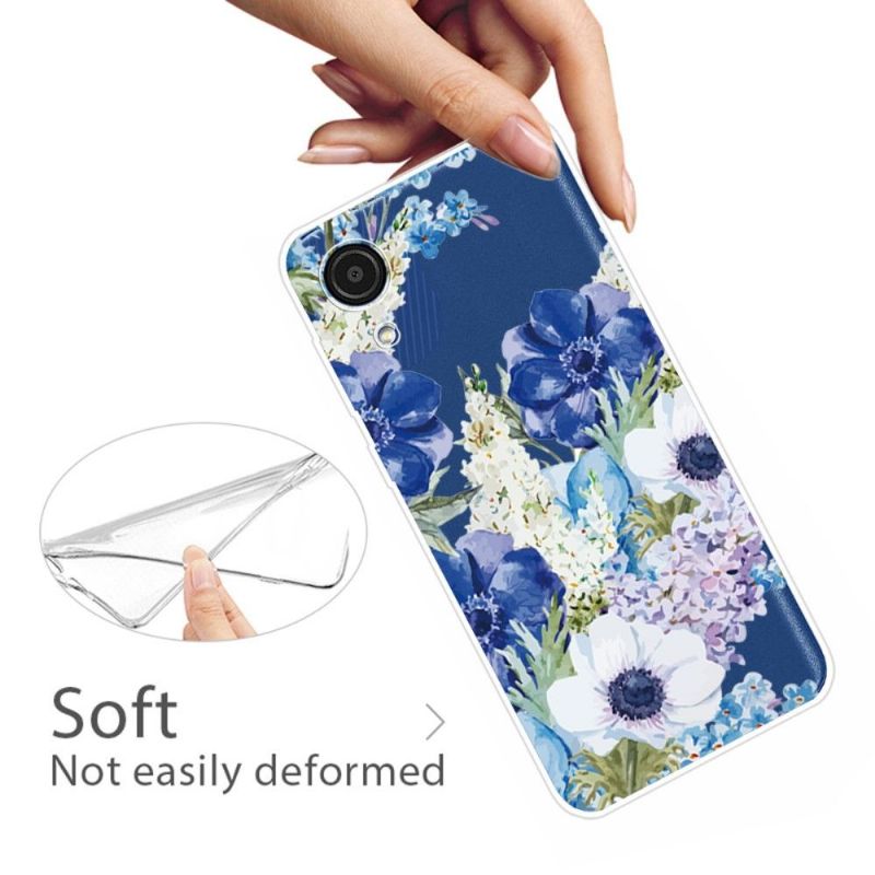 Deksel Til Samsung Galaxy A03 Core Anti-fall Blomster