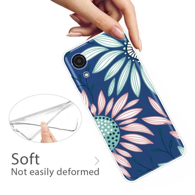 Deksel Til Samsung Galaxy A03 Core Anti-fall Daisy Flowers