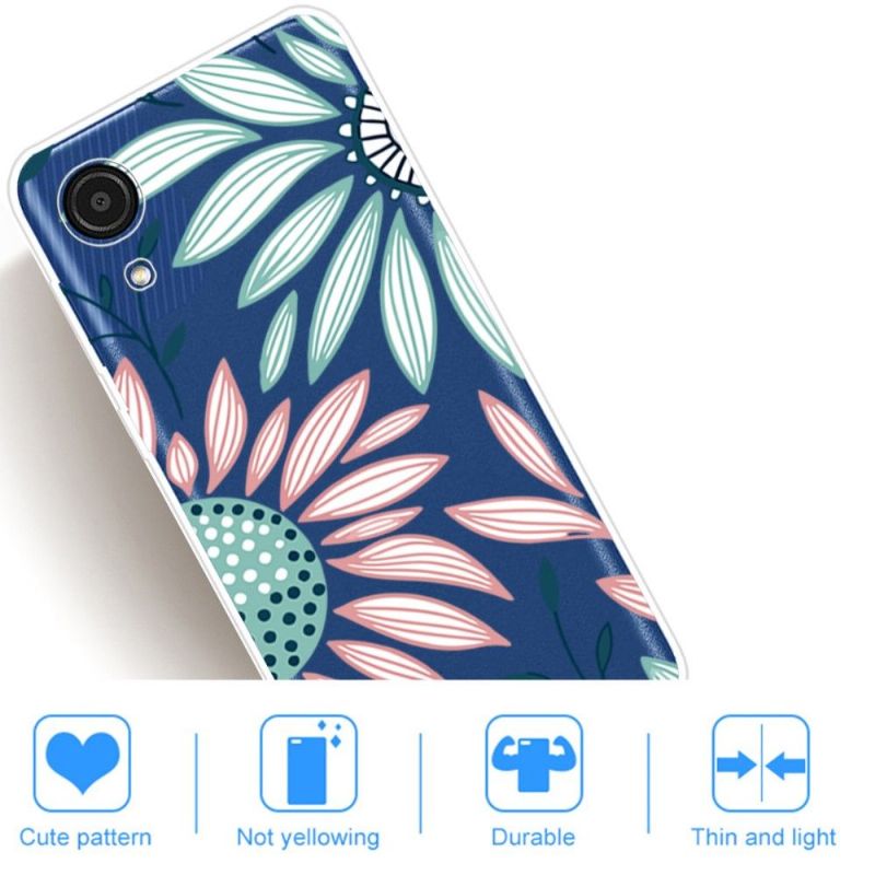 Deksel Til Samsung Galaxy A03 Core Anti-fall Daisy Flowers