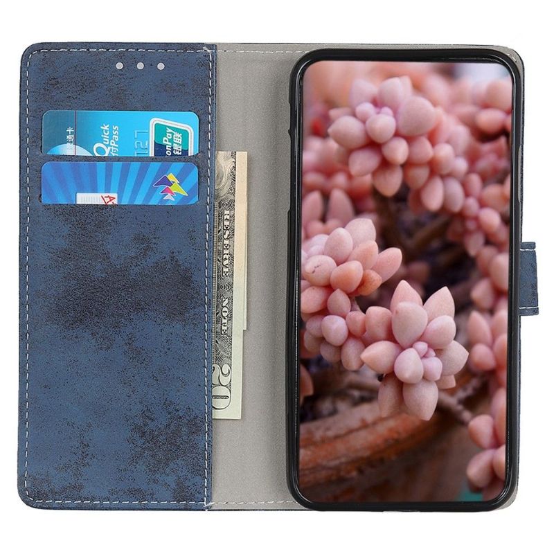 Folio Deksel Til Samsung Galaxy A03 Core Cyrius Faux Leather Vintage