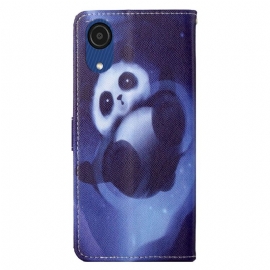 Folio Deksel Til Samsung Galaxy A03 Core Panda