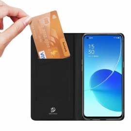 Etui Til Oppo Reno 6 5G Originalitet Business Satin Effect