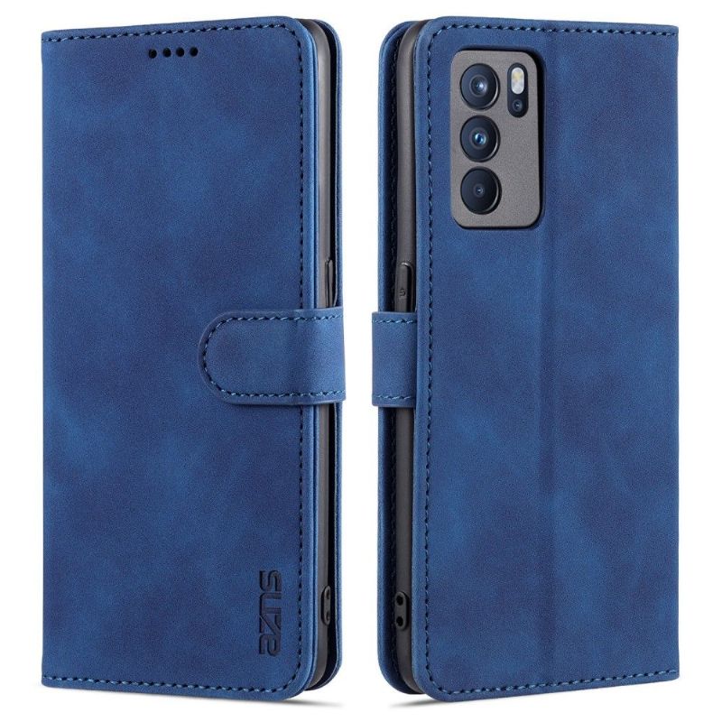 Etui Til Oppo Reno 6 5G Originalitet Folio Deksel Azns Kortholder