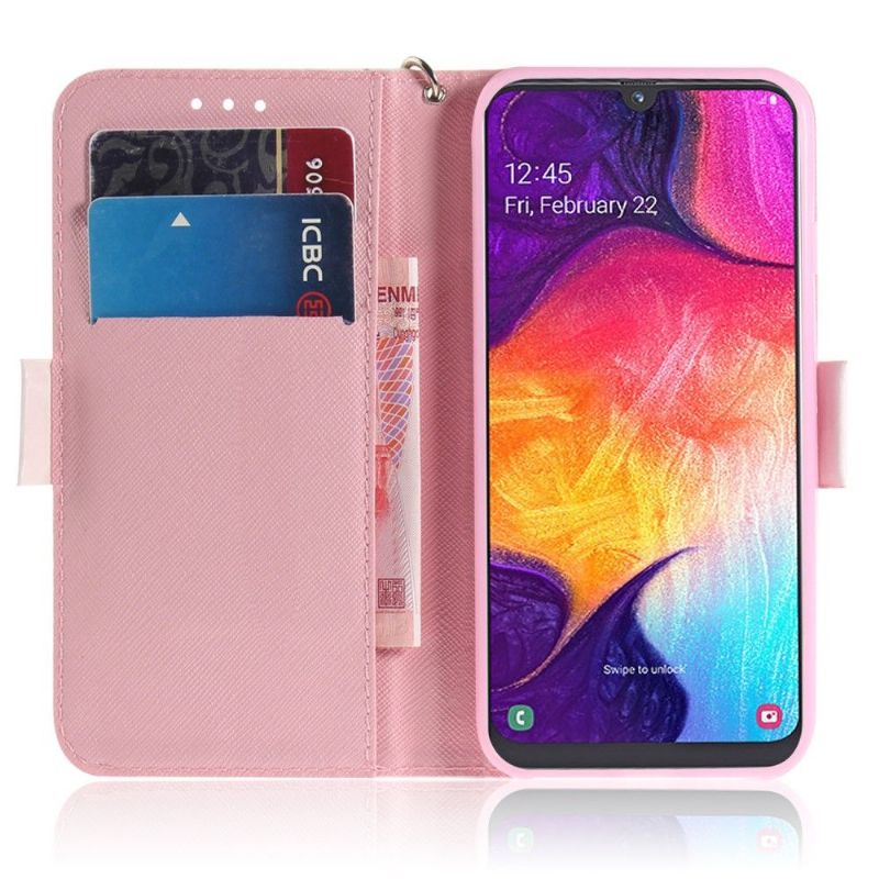 Case Til Samsung Galaxy A50 Med Kjede Hælmønster