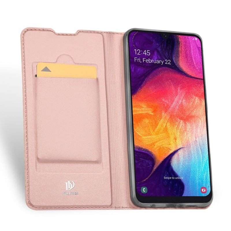 Etui Til Samsung Galaxy A50 Business Imitert Skinn