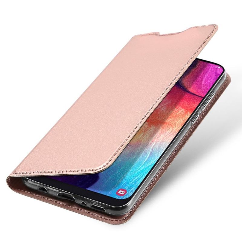 Etui Til Samsung Galaxy A50 Business Imitert Skinn