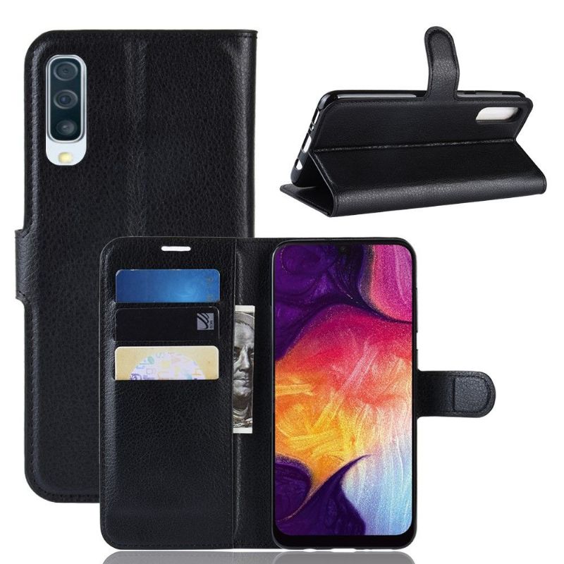 Etui Til Samsung Galaxy A50 Stil Skinnkortholder