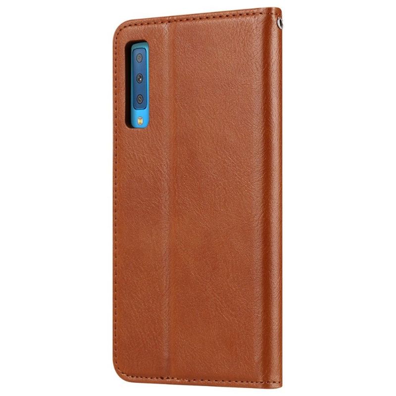 Folio Deksel Til Samsung Galaxy A50 Stand Case Leather Card Holder