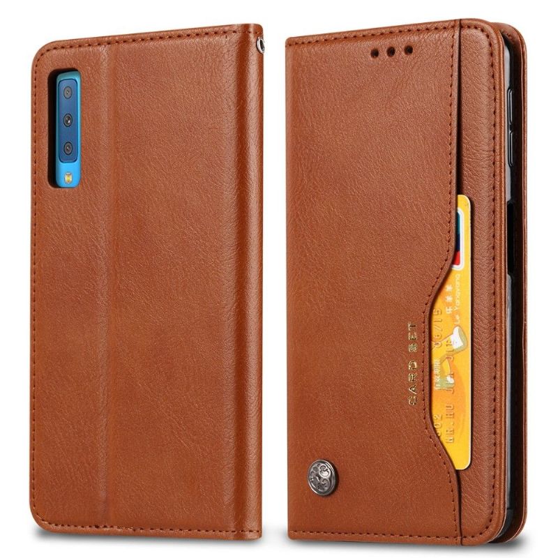 Folio Deksel Til Samsung Galaxy A50 Stand Case Leather Card Holder