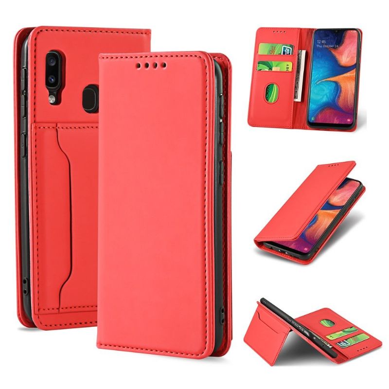 Case Til Samsung Galaxy A20e Folio Deksel Soft Touch