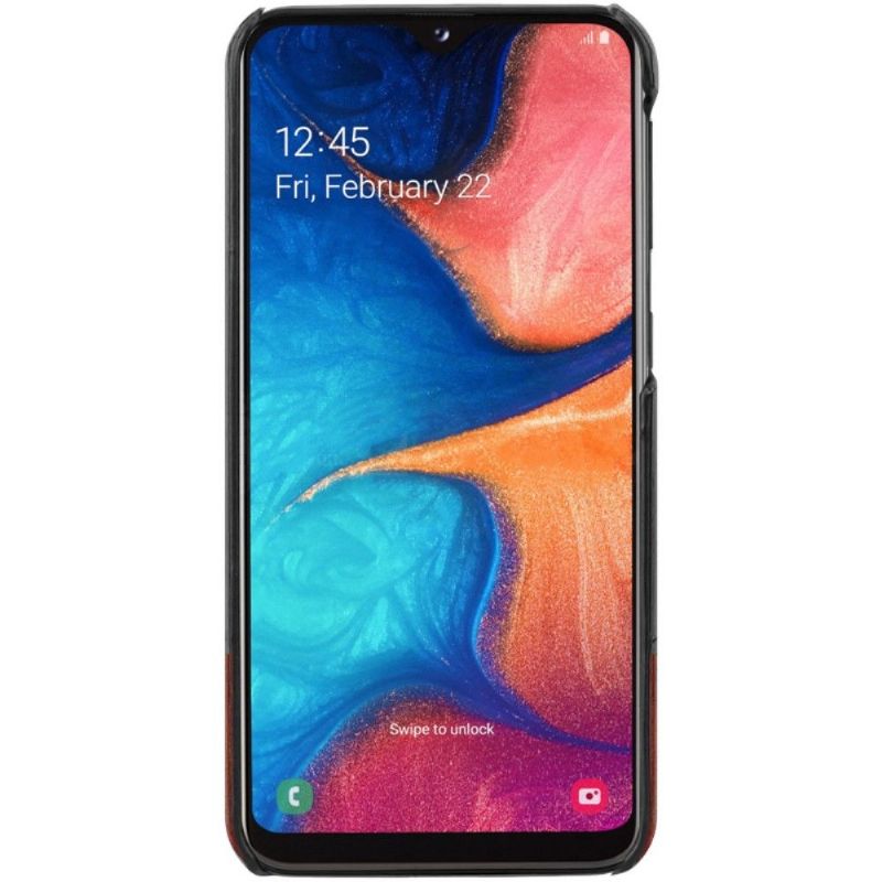 Deksel Til Samsung Galaxy A20e Imak Bicolor Imitert Skinn