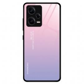 Deksel Til Poco X5 Pro 5G Gradient Herdet Glass