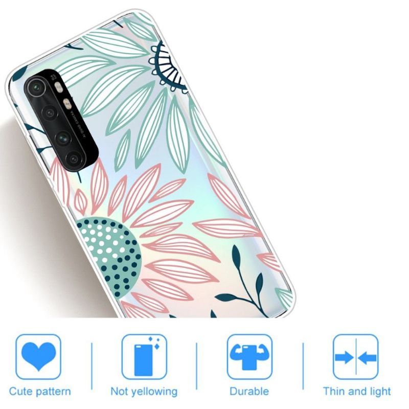 Deksel Til Xiaomi Mi Note 10 Lite Daisy Flowers