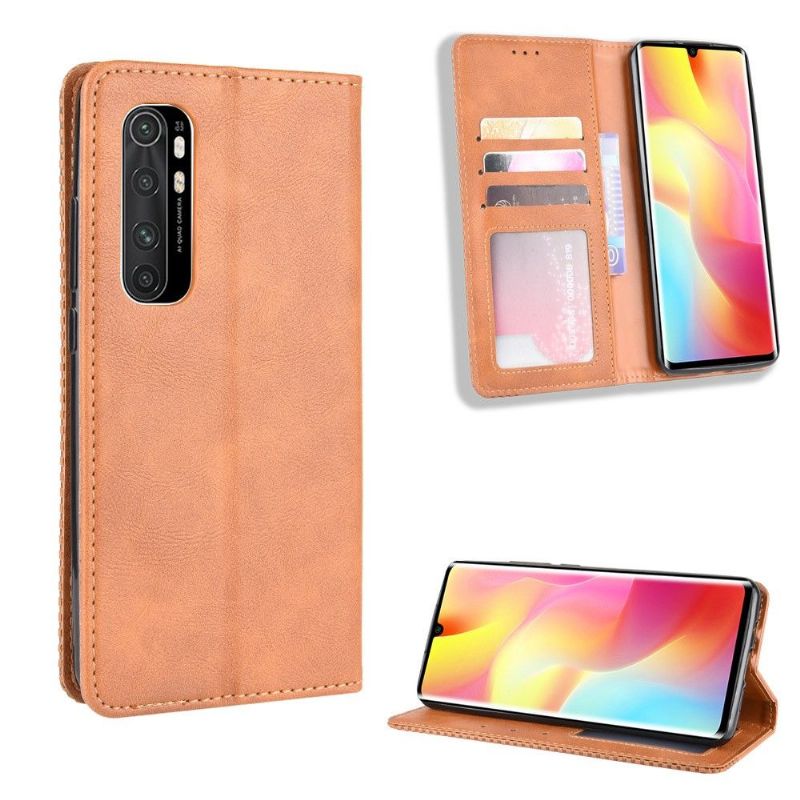 Folio Deksel Til Xiaomi Mi Note 10 Lite Cirénius Style Leather