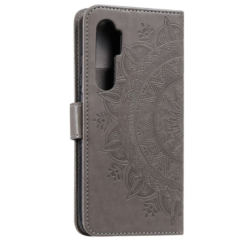 Folio Deksel Til Xiaomi Mi Note 10 Lite Relief Mandala