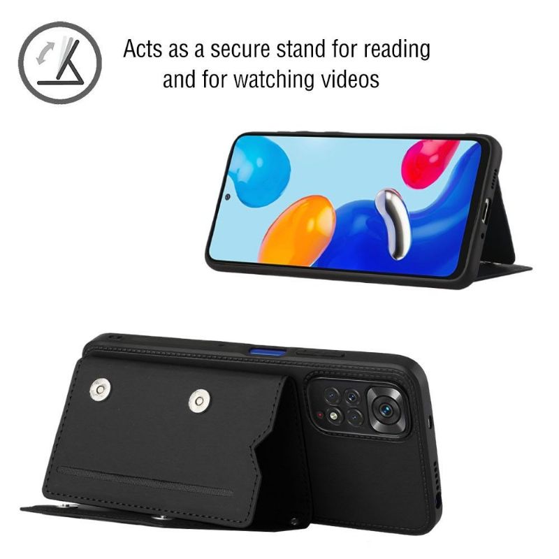 Deksel Til Xiaomi Redmi Note 11 / Note 11S Aude Strap Multirom