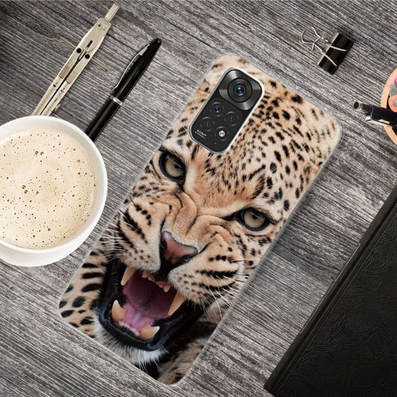 Deksel Til Xiaomi Redmi Note 11 / Note 11S Brølende Leopard