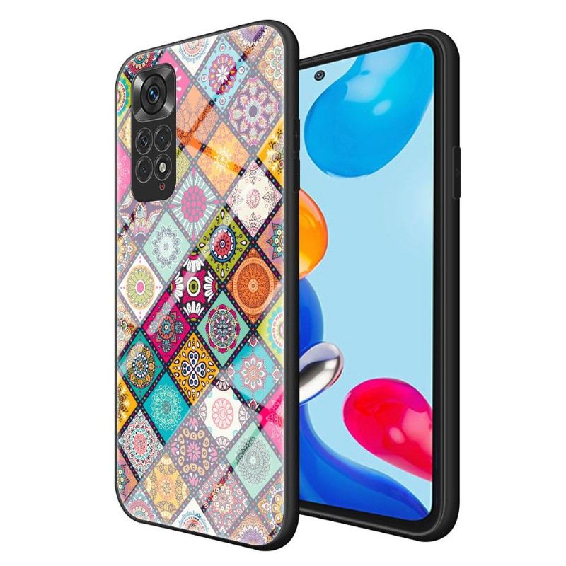 Deksel Til Xiaomi Redmi Note 11 / Note 11S Mandala Kaleidoskop Med Stativ