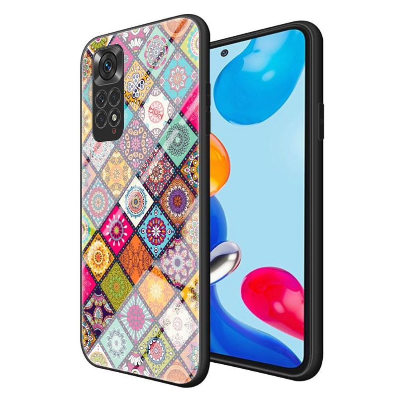 Deksel Til Xiaomi Redmi Note 11 / Note 11S Mandala Kaleidoskop Med Stativ