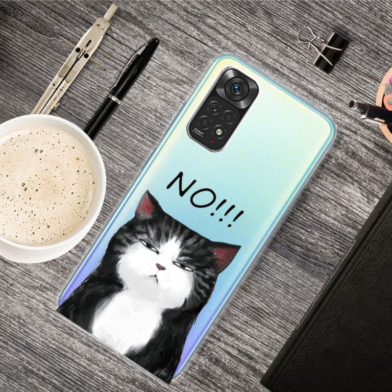 Deksel Til Xiaomi Redmi Note 11 / Note 11S Nei!!! Katt