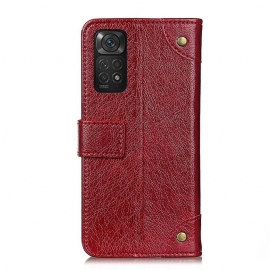 Etui Til Xiaomi Redmi Note 11 / Note 11S Anti-fall Simon Faux Skinnnagler