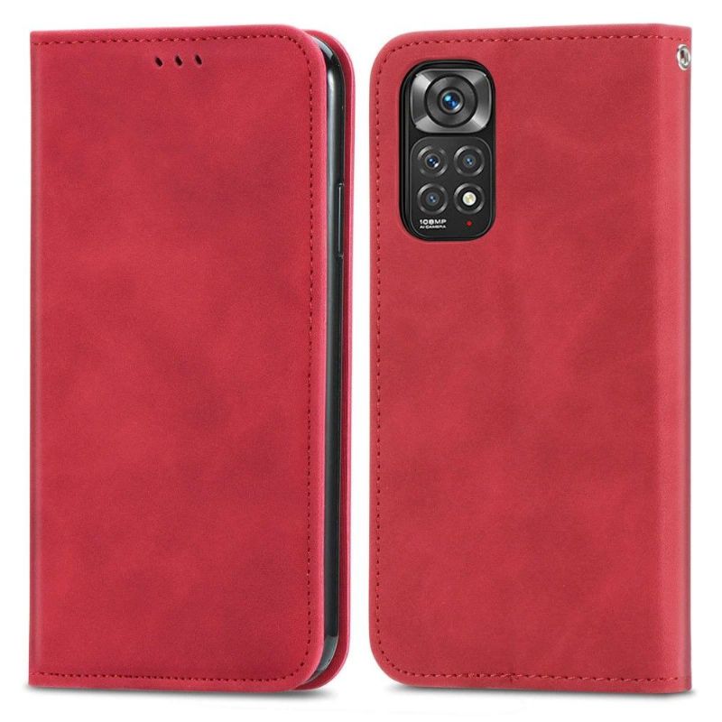 Folio Deksel Til Xiaomi Redmi Note 11 / Note 11S Anti-fall Business Retro