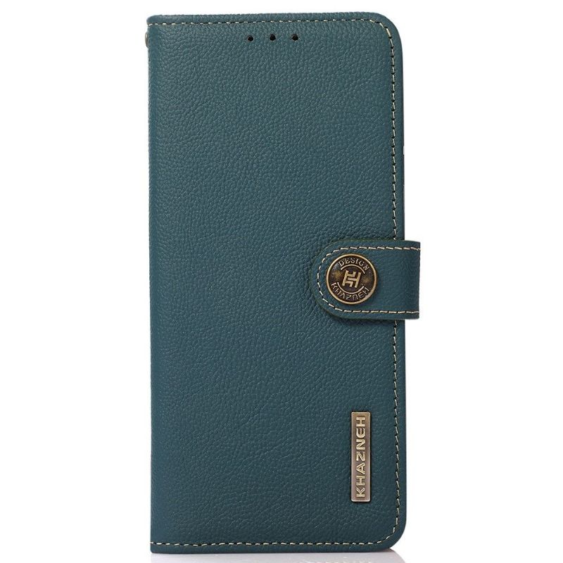 Folio Deksel Til Xiaomi Redmi Note 11 / Note 11S Anti-fall Khazneh Classic Leather