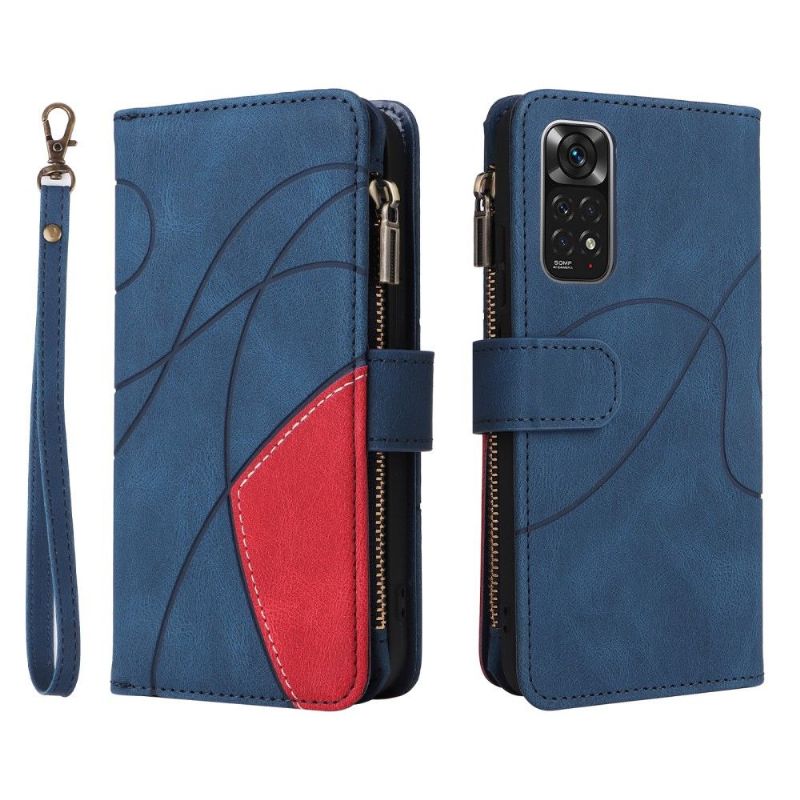 Folio Deksel Til Xiaomi Redmi Note 11 / Note 11S Bicolor Artistic 002-serien