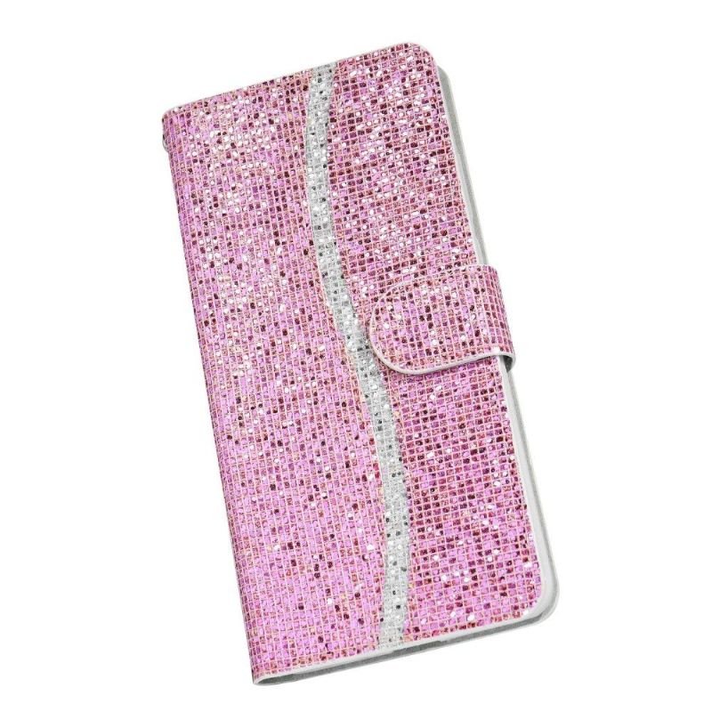 Folio Deksel Til Xiaomi Redmi Note 11 / Note 11S Glitterkortholder