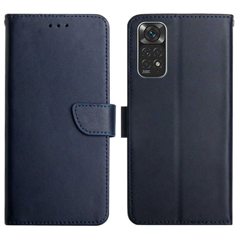 Folio Deksel Til Xiaomi Redmi Note 11 / Note 11S Smooth Touch Leather