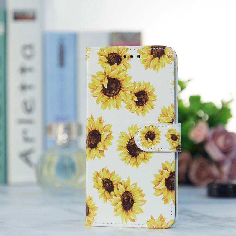 Folio Deksel Til Xiaomi Redmi Note 11 / Note 11S Solsikkeblomst