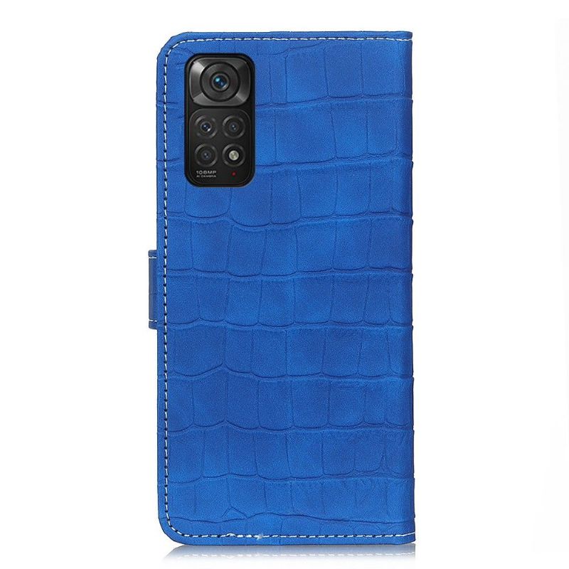 Lærdeksel Til Xiaomi Redmi Note 11 / Note 11S Croc Look-søm