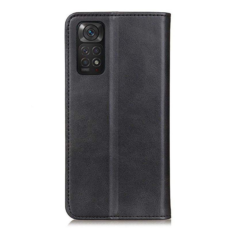 Lærdeksel Til Xiaomi Redmi Note 11 / Note 11S Folio Deksel Simone Flip Aged Faux Leather