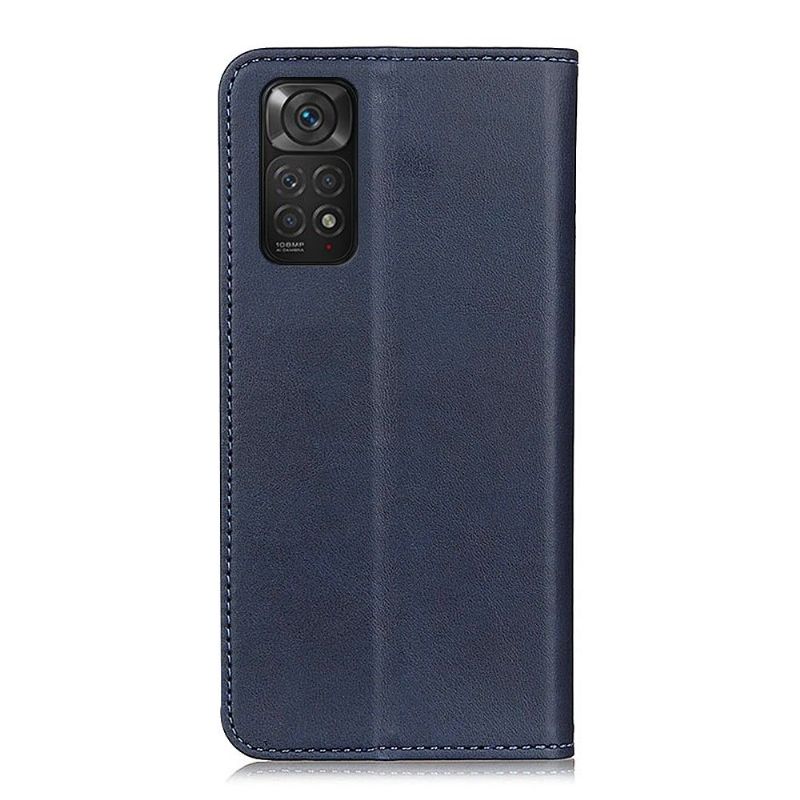 Lærdeksel Til Xiaomi Redmi Note 11 / Note 11S Folio Deksel Simone Flip Aged Faux Leather