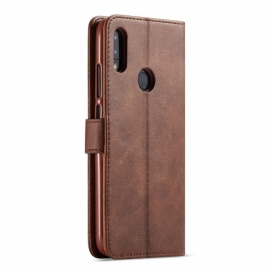 Case Til Xiaomi Redmi 7 Lommebok Lærdeksel Tommy Leather Style Lommebok