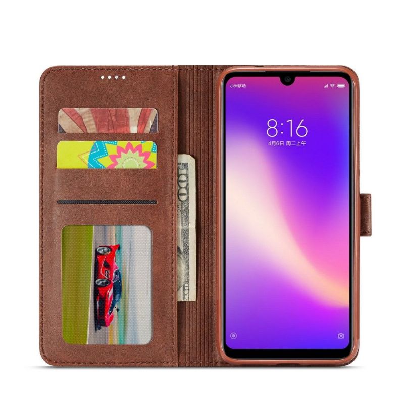 Case Til Xiaomi Redmi 7 Lommebok Lærdeksel Tommy Leather Style Lommebok