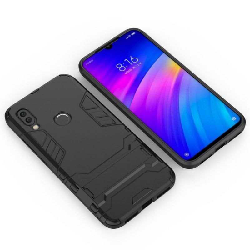 Deksel Til Xiaomi Redmi 7 Cool Guard Støtsikker Med Integrert Stativ